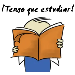 📚 leitura, livro, desenho animado, educação, literatura, estudo telegram sticker