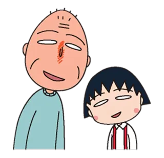 Chibi Maruko-chan telegram stickers