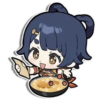 Genshin Impact (KFC) • @keiriststicks telegram stickers