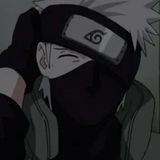 😅 Kakashi Naruto Anime, Naruto, Kakashi, Ninja, Personagem, Mangá telegram sticker