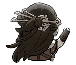 👋 Yelan Genshin Impact genshin impact, game, character, anime telegram sticker