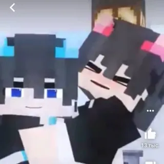 🤗 minecraft, anime, orecchie da gatto, personaggi, gaming telegram sticker