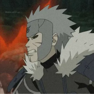 🌊 Tobirama Senju Naruto Аниме, Наруто, Тобирама, Сенджу, Второй Хокаге, Манга, Ниндзя, Воин telegram sticker