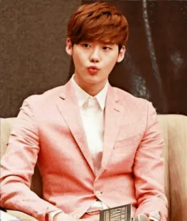 🎆 uomo, completo, rosa, coreano, celebrità, attore whatsapp sticker