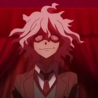 😈 Nagito Komaeda Danganronpa anime, manga, danganronpa, nagito komaeda, psycho, crazy telegram sticker
