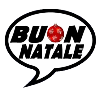🤶 BUON NATALE Natale, Italiano, Vacanza, Buon Natale, Palla di Natale telegram sticker