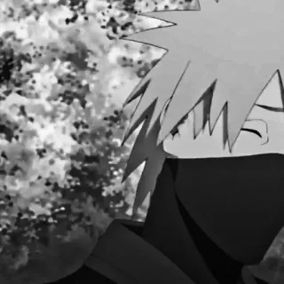 🗡️ Kakashi Naruto anime, ninja, Kakashi, Naruto, manga, character telegram sticker