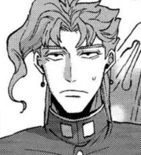😐 Noriaki Kakyoin JoJo's Bizarre Adventure Anime, Kakyoin, Le bizzarre avventure di JoJo, Noriaki Kakyoin, Personaggio telegram sticker
