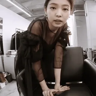 ๐ Jennie mujer, retrato, chica, K-pop, cantante, Jennie Kim, Blackpink telegram sticker