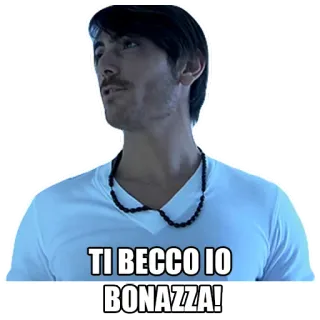 😍 TI BECCO IO
BONAZZA! Итальянский, Мужчина, Шейный платок, Ювелирные изделия, Одежда whatsapp sticker