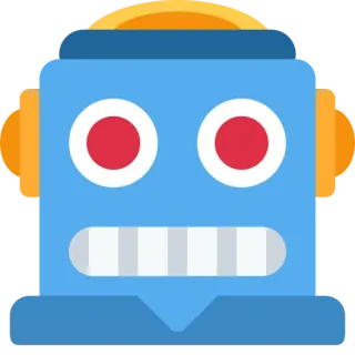 🤖 robot, android, machine, technology, icon telegram sticker