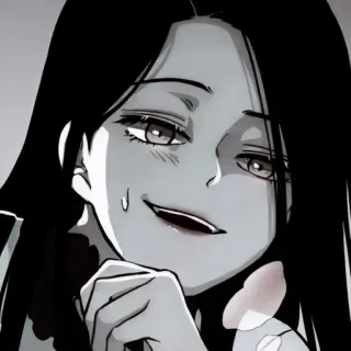 🪜 Anime, Gadis, Wanita, Potret, Senyum telegram sticker