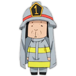 Enen no shouboutai / Пламенная бригада пожарных telegram stickers