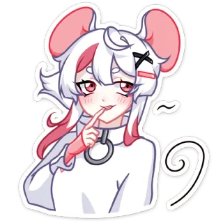 Мауси в кофте (@TgSticker) telegram stickers