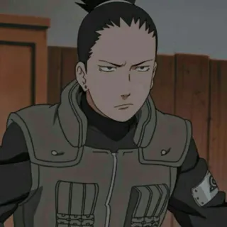 🗡 Shikamaru Naruto Anime, Mangá, Desenho animado, Shikamaru Nara, Naruto telegram sticker