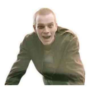 😆 männlich, grinsend, Mann, Gesichtsausdruck, Porträt, Lächeln telegram sticker