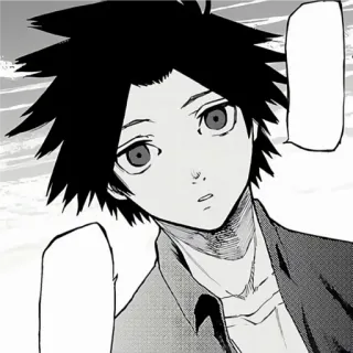 😲 Manga, Anime, Personaje, Retrato telegram sticker