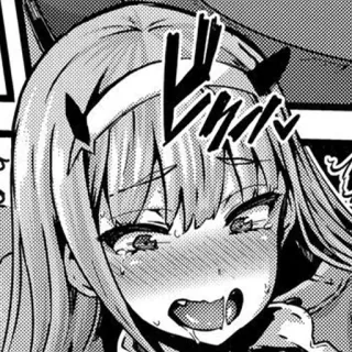 😍 anime, manga, girl, sweat telegram sticker