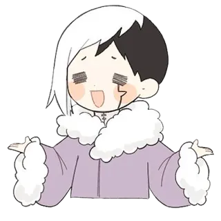 😄 애니메이션, 만화, 캐릭터, 치비, 귀여운 telegram sticker