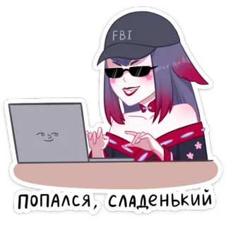 Тёмная Мари (@TgSticker) whatsapp stickers