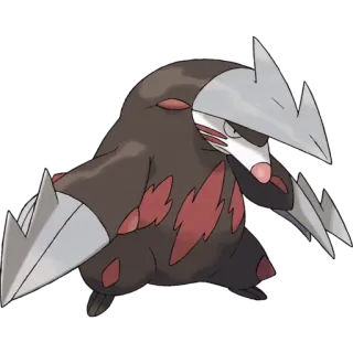 🐉 Excadrill pokemon, monster, cartoon, excadrill telegram sticker