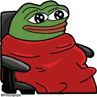🧶 Pepe the Frog Pepe, Rana, Meme, Triste whatsapp sticker
