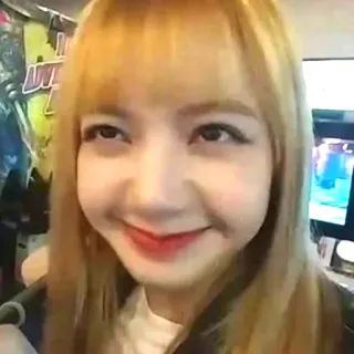 😊 Lisa kpop, lisa, blackpink, ídolo, cantante, asiática telegram sticker