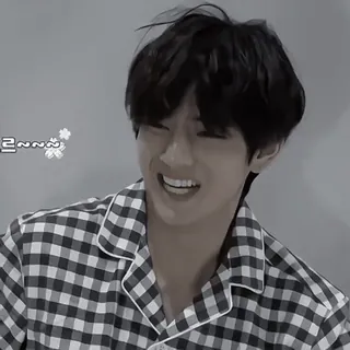 🌟 르~~~ 人, 笑顔, 韓国, 男性 telegram sticker
