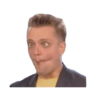 🥴 meme, funny, face, expression, man, portrait telegram sticker