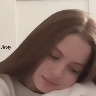 🎈 Jiroty woman, sleep, portrait, girl whatsapp sticker