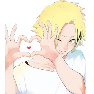 ❤️ Denki Kaminari My Hero Academia Anime, My Hero Academia, Denki Kaminari, Fanart, Charakter, Aufkleber telegram sticker