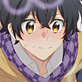 ☺️ Anime, Junge, Erröten, Weinen, Verärgert, Illustration telegram sticker