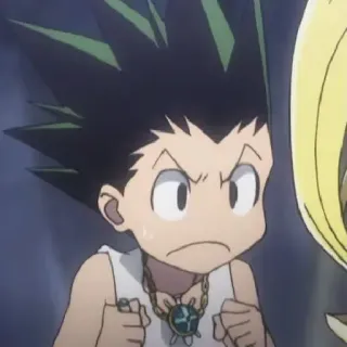 😠 Gon Freecss Hunter x Hunter anime, gon, gon freecss, hunter x hunter telegram sticker