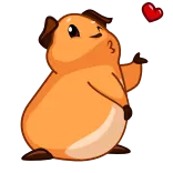 Melie the Cavy @TgEmojis telegram emojis 😘