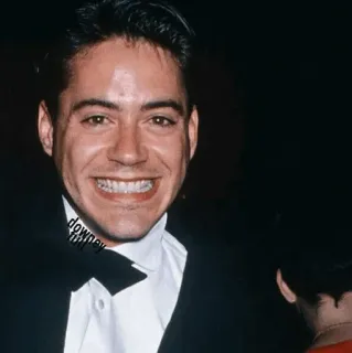 😬 Robert Downey Jr. 배우, 미소, 유명인, 인물사진 telegram sticker