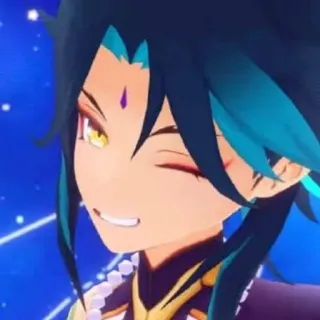 😉 Xiao Genshin Impact anime, video game, character, genshin impact, xiao telegram sticker
