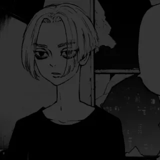 🕳 Mikey Tokyo Revengers anime, manga, character, tokyo revengers, mikey telegram sticker