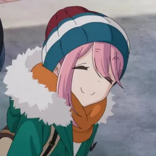 😊 Anime, Cartoon, Winter, Süß, Lächeln telegram sticker