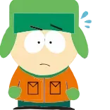 😬 Kyle Broflovski South Park cartoon, character, animation, tv show telegram sticker
