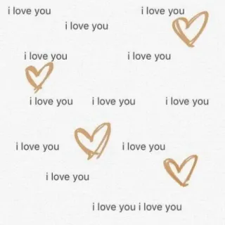 🌷 i love you amour, coeurs, romantique, affection, doux whatsapp sticker