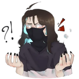 ⁉️ telegram sticker