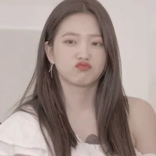 🍰 retrato, mulher, pessoa, asiática, coreana, garota, feminino whatsapp sticker