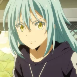 😠 Rimuru Tempest That Time I Got Reincarnated as a Slime Anime, Isekai, Slime, Fantasy, Rimuru, Tempest telegram sticker