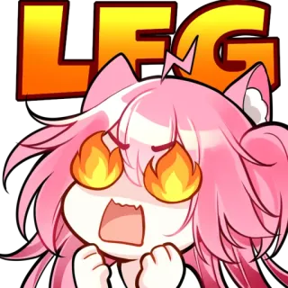 Catgirl Coin telegram stickers