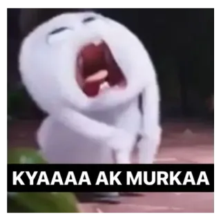 ✨ KYAAAA AK MURKAA whatsapp sticker