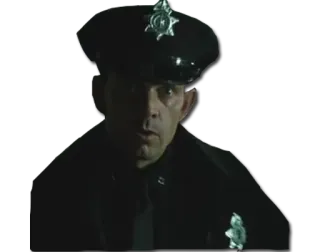 😯 Polizist, Mann, Uniform, Polizei whatsapp sticker