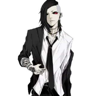 Tokyu Ghoul By @H_mmftg ❤️ telegram stickers