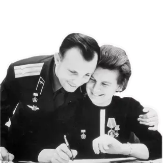 👱‍♂️ cosmonaut, soviet, space, uniform, award, hero, soviet union telegram sticker
