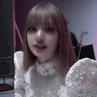 ♟ Lisa K-pop, 歌手, 偶像, Lisa, Blackpink whatsapp sticker