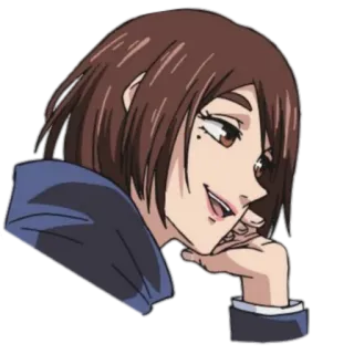 ➖ Mai Zenin Jujutsu Kaisen Anime, Jujutsu Kaisen, Mai Zenin, Personaje, Animado whatsapp sticker